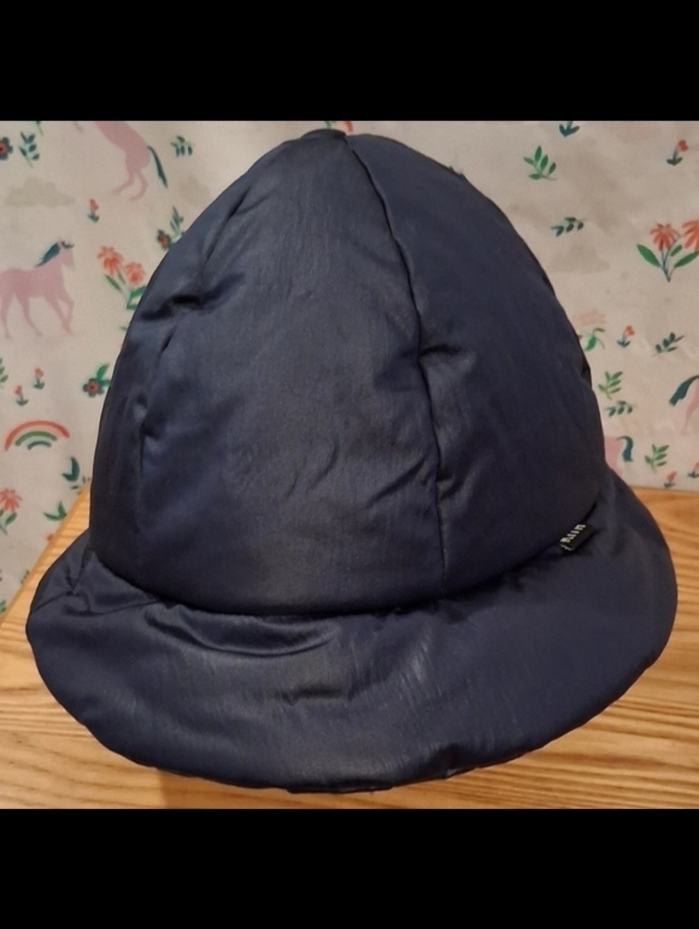 NWOT Kith & Kin Navy Round Puffer Casual Outdoor Everyday Unisex Winter Hat Cap